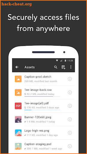 Resilio Connect Agent screenshot