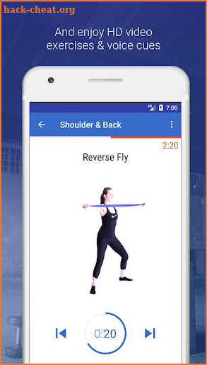 Resistance Bands by Fitify screenshot