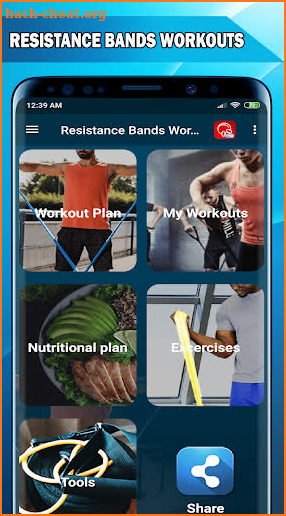 Resistance Bands Exercises and Workouts screenshot