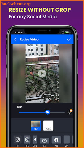 Resize Video, Compress & Crop screenshot
