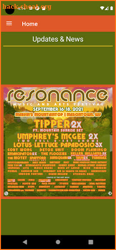 Resonance Music & Arts Festival screenshot
