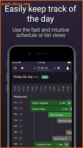 resOS - Restaurant Booking Software screenshot
