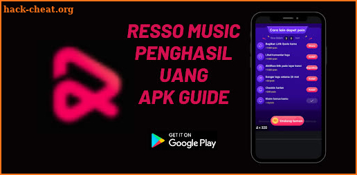Resso Penghasil Uang Apk Guide screenshot