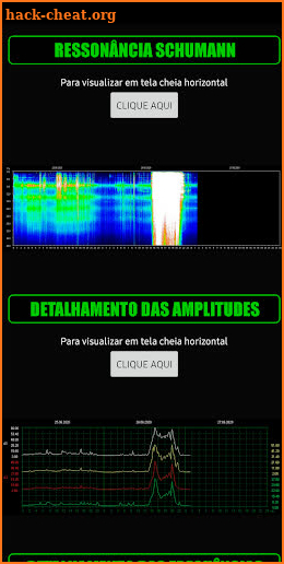 Ressonância Schumann screenshot