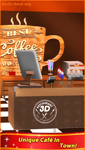Restaurant 3D - Drive Thru Cashier Cooking Games screenshot