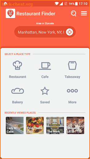 Restaurant Finder Pro screenshot