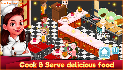 Restaurant Management Cafe Cooking Business Design screenshot