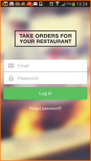 Restaurant Order Taking App screenshot
