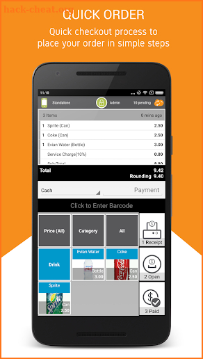 Restaurant POS + Mobile Ordering screenshot