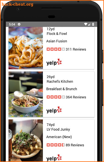 Restaurant Search screenshot