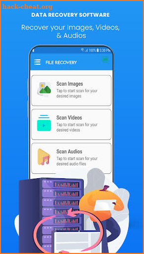 Restore - Data Recovery Software & Recovery Media screenshot