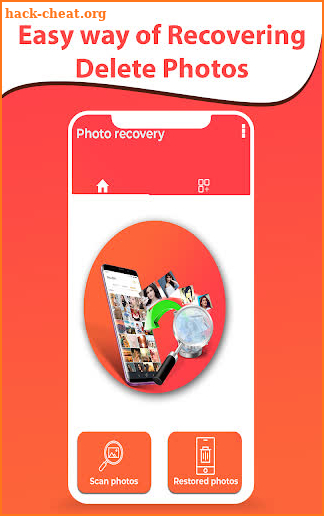 Restore image and files: photo recovery 2019 screenshot