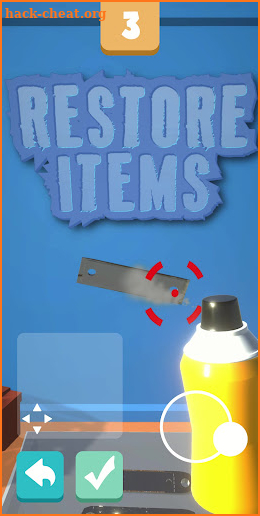 Restore Items screenshot