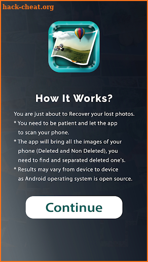 Restore My All Deleted Photos Free screenshot
