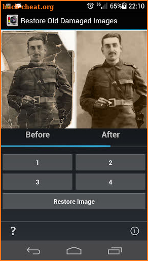 Restore Old Damaged Images screenshot