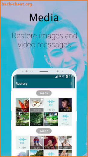 Restory - Reveal deleted messages screenshot