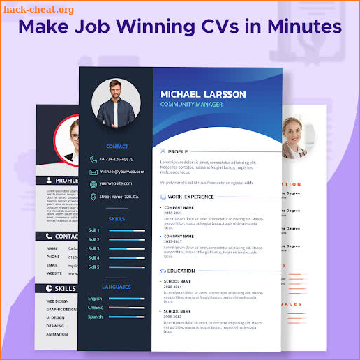 Resume Builder - CV Maker screenshot