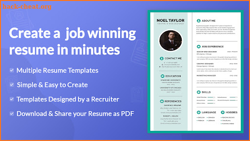 Resume Builder: CV Maker screenshot