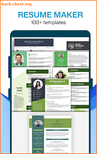 Resume Builder CV Maker PDF screenshot