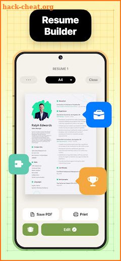 Resume Builder - CV Template screenshot