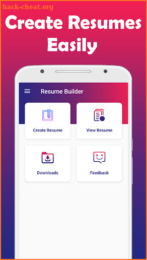 Resume Builder Free CV Maker App screenshot