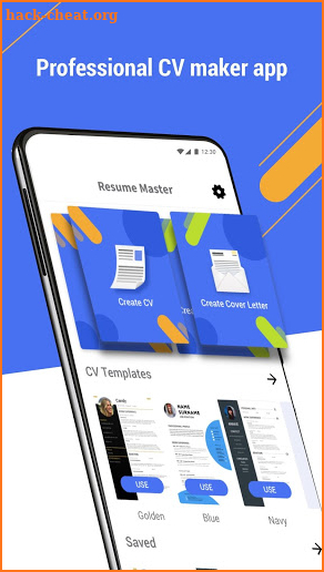 Resume Master - CV Builder & Cover Letter Maker screenshot