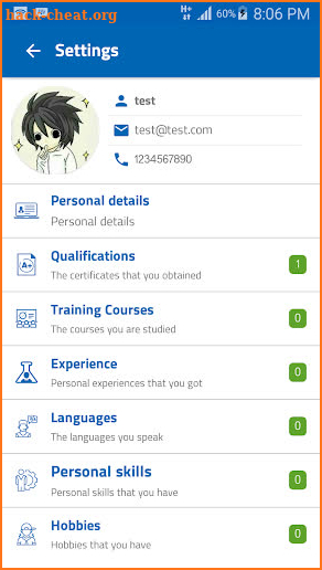 Resume Pro - CV Editor screenshot