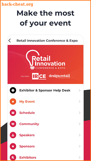 Retail Innovation Conference screenshot