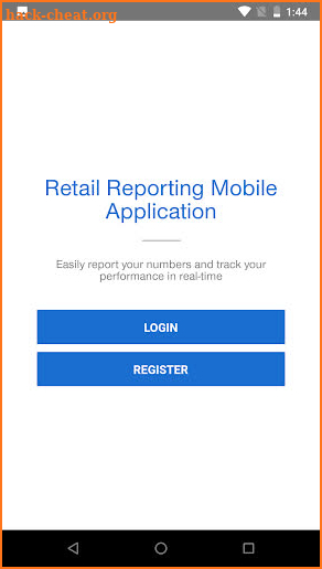 Retail Reporting Tool screenshot