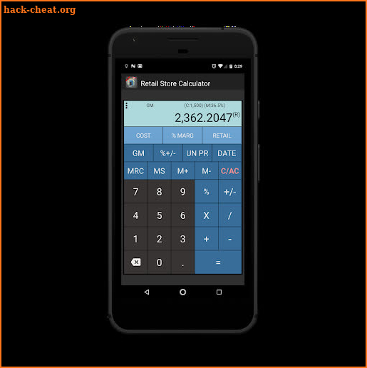 Retail Store Calculator Pro screenshot