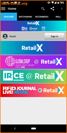 RetailX screenshot
