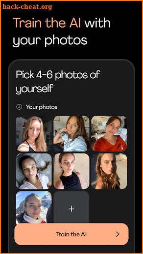 Retake - AI Portrait Generator screenshot