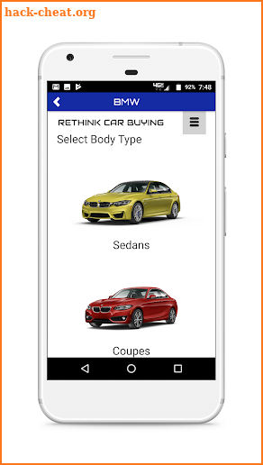 Rethink Car Buying screenshot