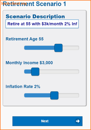 Retirement Calculator Pro screenshot