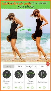 Retouch Me: body & face Editor for Beauty Photo screenshot