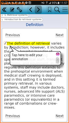 Retrieval Medicine screenshot