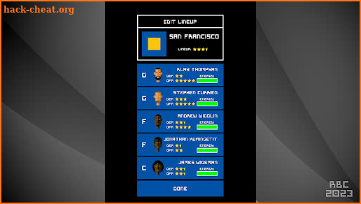 Retro Basketball Coach 2023 screenshot