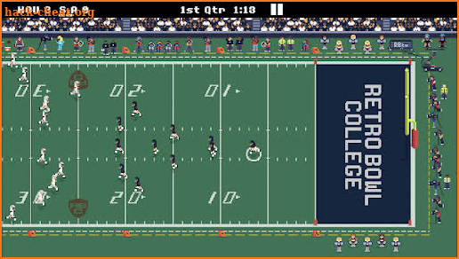 Retro Bowl College Football screenshot