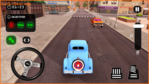 Retro Car Driving School screenshot