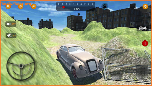 Retro Car Simulator screenshot