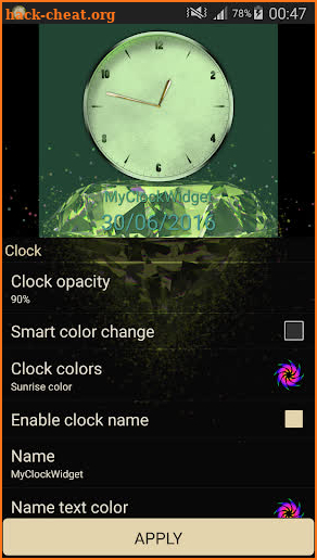 Retro Clock Live screenshot