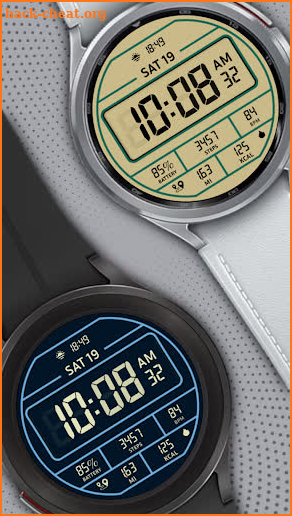 Retro: Digital Watch Face screenshot