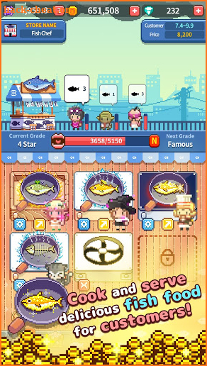 Retro Fish Chef screenshot