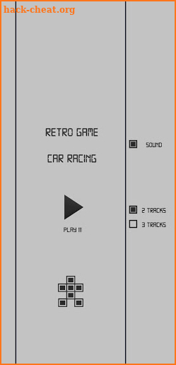 Retro Game - Car Racing screenshot