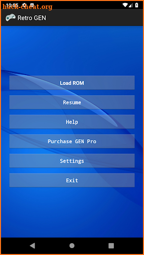 Retro GEN - MD Emulator screenshot