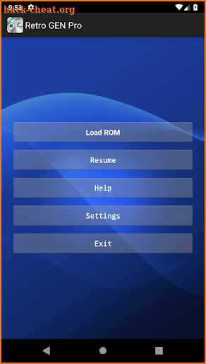 Retro GEN Pro - MD Emulator screenshot