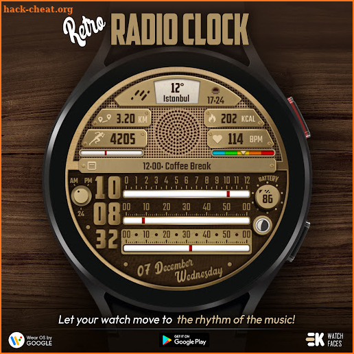 Retro Radio - Watch Faces screenshot