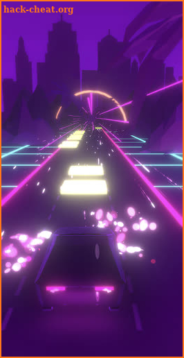 Retro Road: Neon Beats screenshot