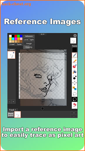 Retro Sketch - Pixel Art screenshot