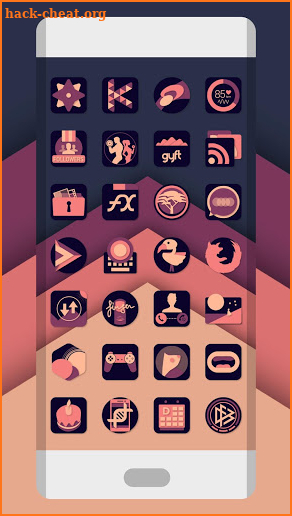 Retro Vintage Purple - Icon Pack screenshot